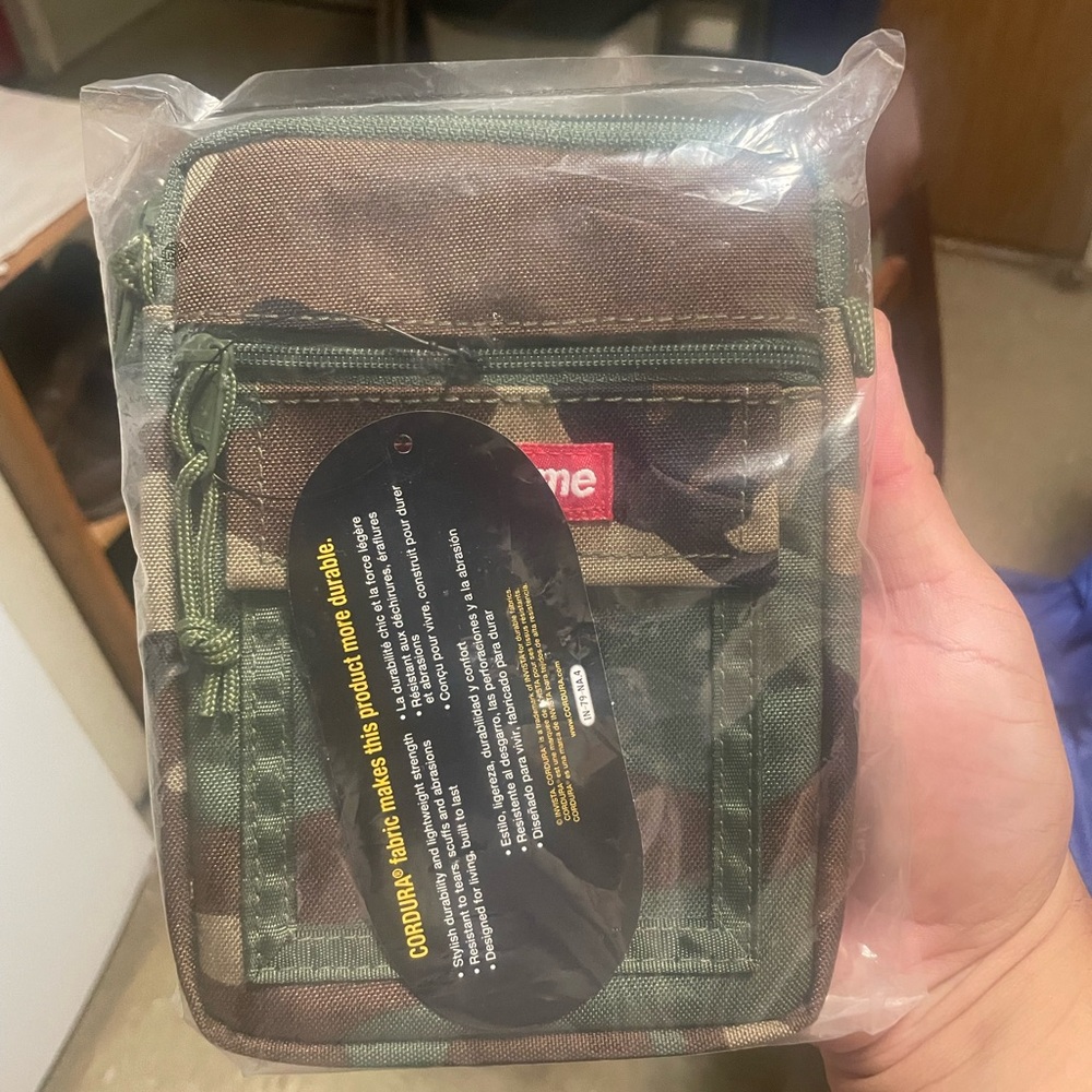 Supreme Camo utility pouch